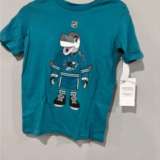 Photo of Kids NHL San Jose Sharks tshirt Size XL 18/20