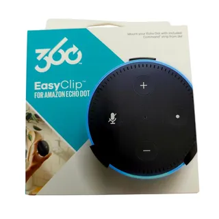 Photo of 6-Pack 360 EasyClip Wall Mounts for Amazon Echo Dot Black With Screws and 3M