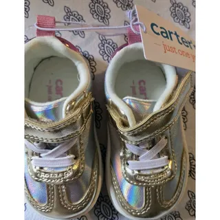 Photo of Carters Baby shoes size 0-3 months NWT!