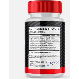 Photo of (1 Pack) Ereforce Pills for Men Advanced Formula Vitamin Supplement 60 Capsules