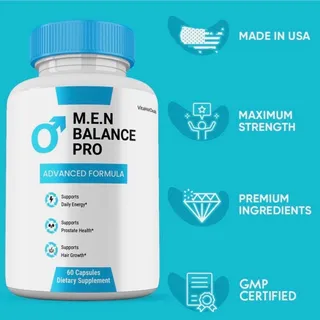 Photo of M.E.N Balance Pro Supplemement, Max Strength, MEN BalancePro Capsules (3 Pack)