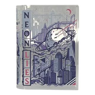 Photo of FairyLoot Futuristic City Aesthetics Book Vase - December 2025 "Neon Lies" YA
