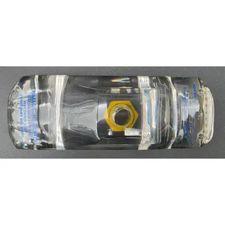 Photo of Jimmie Johnson #48 Autographed 2005 Daytona 500 Race Used Lug Nut Acrylic 1/100