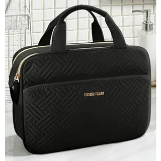 Photo of BAGSMART Large Toiletry Bag, Travel Makeup Organizer (Black, Large)