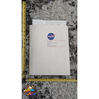 Photo of NASA Space Center Folder Lot STS-101 Patch Apollo 30th Poster Space Pen Coin