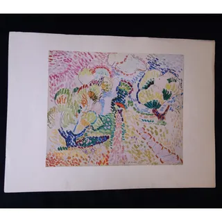 Photo of Vintage 1947 Henri Matisse The Olives 1st Edition Lithograph Art Print Painting