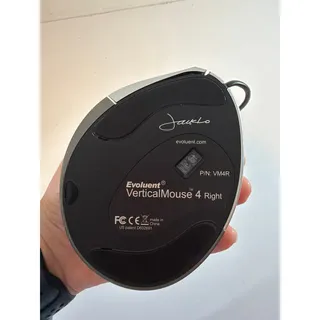 Photo of EVOLUENT VM4R Vertical Mouse 4 Right Handed Ergonomic Optical Mouse Wired