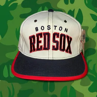 Photo of Vintage 90s Boston Red Sox Starter Snapback NWT Deadstock Hat