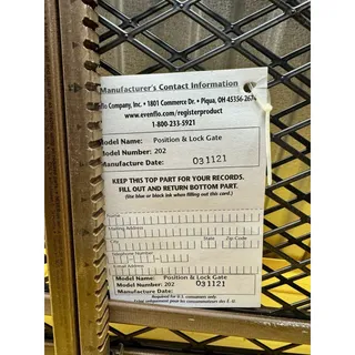 Photo of Evenflo Position & Lock Wood Safety Gate (Model 202)