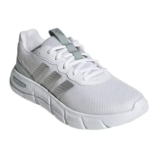 Photo of adidas Cloudfoam Flex Laces Women Everyday Wear Walking Shoe White 7.5 Wide Fit