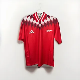 Photo of Adidas Arsenal FC Stadium Jersey Men’s Medium KG 5105 Red White Soccer NWT