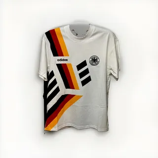 Photo of Adidas Germany DFB 94 Soccer Shirt Men’s Large White Crew Neck Soccer KE0086
