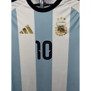 Photo of Argentina Home Jersey 2026 – Lionel Messi #10–Fanversion–Medium–New