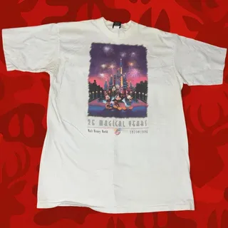 Photo of Vintage 1996 Walt Disney World 25th Anniversary T-Shirt