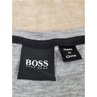 Photo of BOSS Hugo Boss Gray Comfort Lounge Shirt