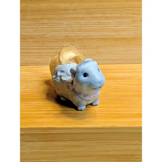 Photo of 1995 Littlest Pet Shop Sparkling Pets Thirsty Guinea Pigs Grey Guinea Pig Blonde