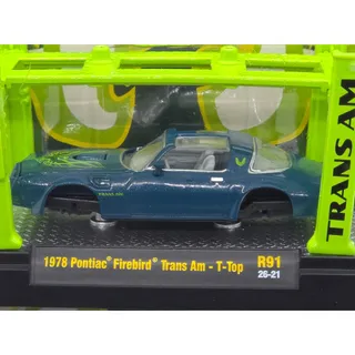 Photo of M2 Machines 1978 Pontiac Firebird Trans Am T-Top R91 Model Kit Dark Blue 1:64