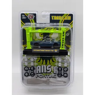Photo of M2 Machines 1978 Pontiac Firebird Trans Am T-Top R91 Model Kit Dark Blue 1:64