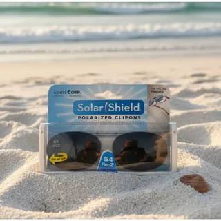 Photo of Solar Shield Polarized Clip-on Sunglasses 54 REC5