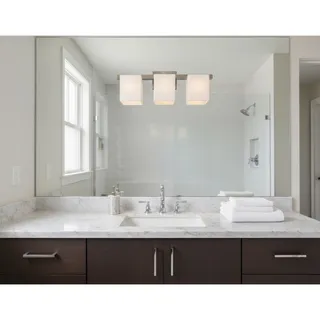 Photo of Trans Globe Lighting #22173 Bathroom Vanity Light Brushed Nickel Finish