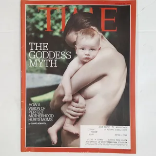 Photo of Time Magazine October 30, 2017 The Goddess Myth Issue - Motherhood Back Issue