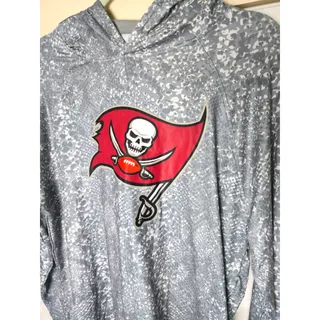Photo of Zubaz Tampa Bay Buccaneers Womens Hoodie Medium Gray Snake Print NFL NWOT NEW