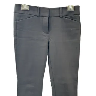 Photo of Ann Taylor Loft Women's Marisa Charcoal Gray Straight Pants 2P