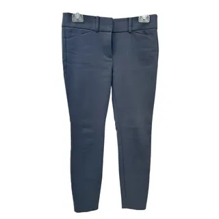 Photo of Ann Taylor Loft Women's Marisa Charcoal Gray Straight Pants 2P