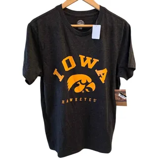 Photo of NWT Univerity of Iowa Hawkeyes T-Shirt - Men's Size Small -Dark Gray