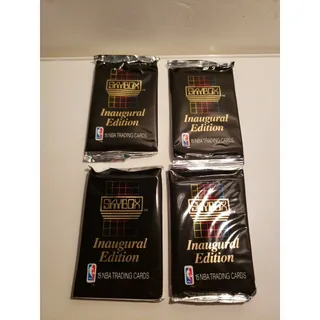 Photo of 4 -1990-91 Skybox Series 1 Factory Sealed Wax Packs Possible Mint Michael Jordan