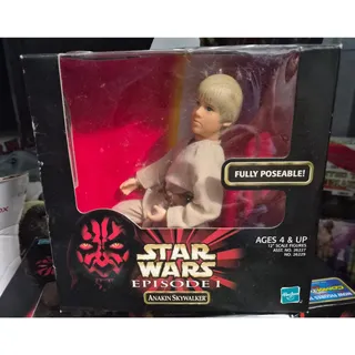 Photo of 1998 Hasbro Star Wars Episode I Anakin Skywalker Action Collection 12" Figure