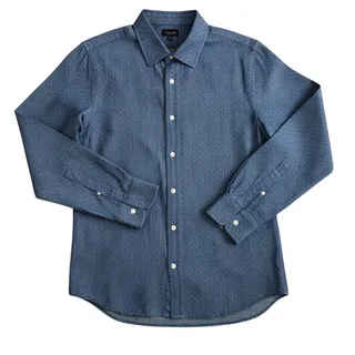 Photo of Stylish Men's Joe's Jeans Chambray Denim Button-Down Shirt