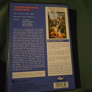 Photo of The Hunchback Of Notre Dame DVD Used Silent Classic Lon Chaney