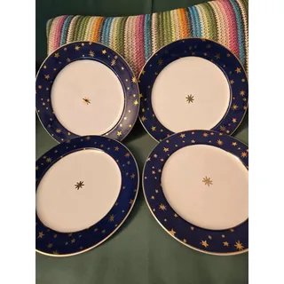 Photo of Sakura Galaxy Fine Porcelain Plates - Set of 4