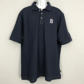 Photo of Tommy Bahama Detroit Tigers Mens XXL IslandZone Supima Cotton Polo MLB Baseball