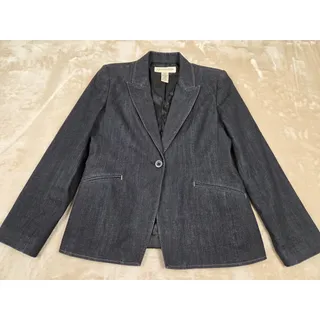 Photo of Apostrophe Dark Wash Denim Blazer