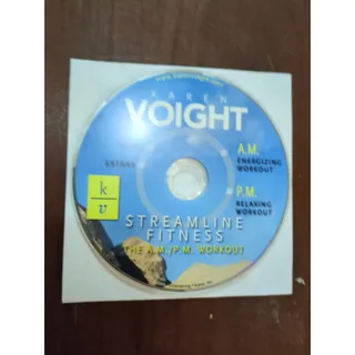 Photo of Karen Voight: Streamline Fitness Am Pm Workout DVD disc only