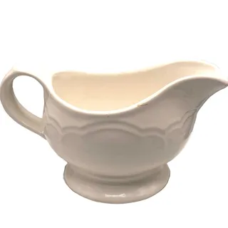 Photo of Vintage Pfaltzgraff Gazebo Collection White Gravy Boat #436