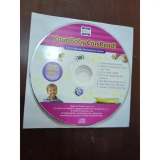 Photo of Your Baby Can Read CD Early Language Development System disc only