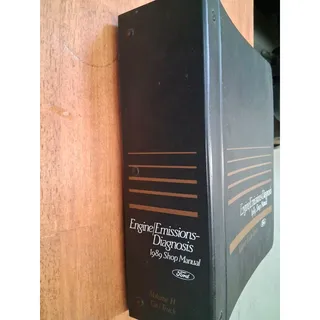 Photo of 1989 - Ford - Car/Truck - Shop Manual Engine Emissions Diagnosis (VOLUME H)