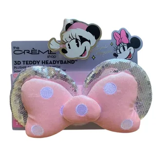 Photo of NIB The Creme Shop 3D Minnie Mouse Special Edition Christmas Holiday Spa Headband