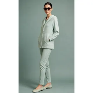 Photo of Lululemon Yin To My Yang Jacket Womens Size Medium Mint Green Shawl Neck