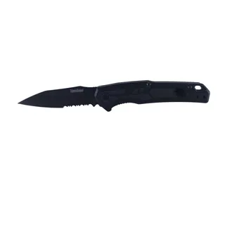 Photo of Kershaw Shuffle II 1402BLKST Black Serrated Folding Pocket Knife EDC