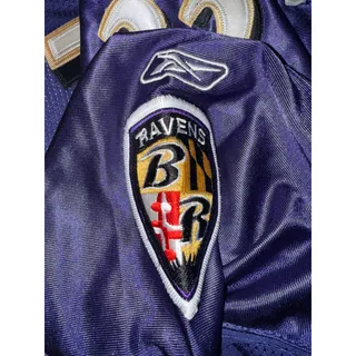 Photo of NFL On Field Reebok Baltimore Ravens Smith #22 Size 54 Purple Jersey
