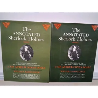 Photo of The Annotated Sherlock Holmes: 4 Novels and 56 Short Stories 1970 2-volume Set