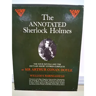 Photo of The Annotated Sherlock Holmes: 4 Novels and 56 Short Stories 1970 2-volume Set