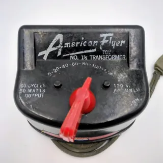 Photo of VTG American Flyer No 1 1/2 Toy Transformer 50 Watt 120V AC Model Railroad As Is