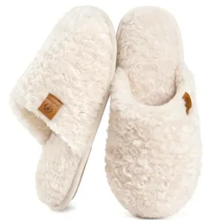 Photo of EverFoams Women’s Fuzzy Slippers Cozy