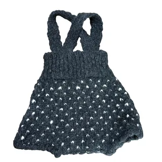 Photo of Buho Barcelona Knit Romper Size 6 Months Overalls Wool Blend Winter Classic