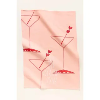 Photo of NWT Anthropologie Embroidered Be My Valentini Dish Towel